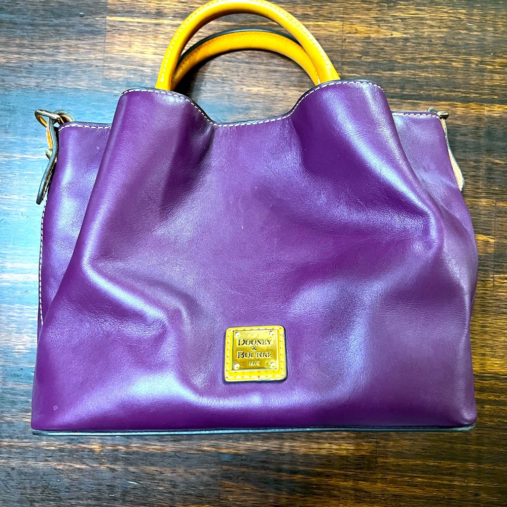 Eggplant Dooney & Bourke Mini Barlow Handbag